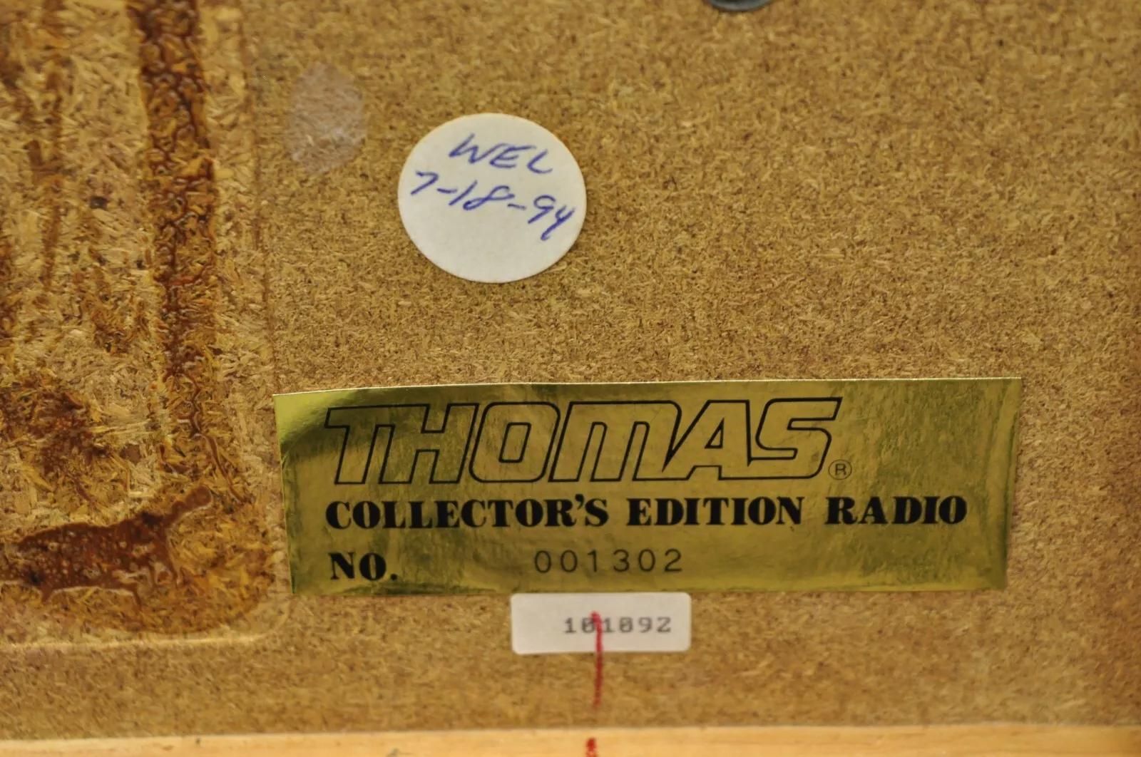 Thomas Home Phonograph Grammophon Replica Collector's Edition Radio-Kassettenspieler 4
