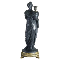 Thomas Hopper Bronzed Plaster Figure
