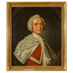 Englisches Porträt von Thomas Hudson aus dem 18. Jahrhundert