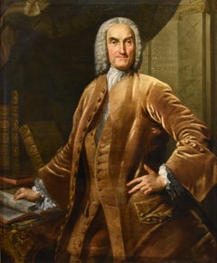 Portrait Notable Hudson 18th Century Paint Oil on canvas Old master England