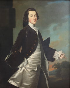 English 18th century portrait of Walter Edwards Freeman (c.1725-1747)
