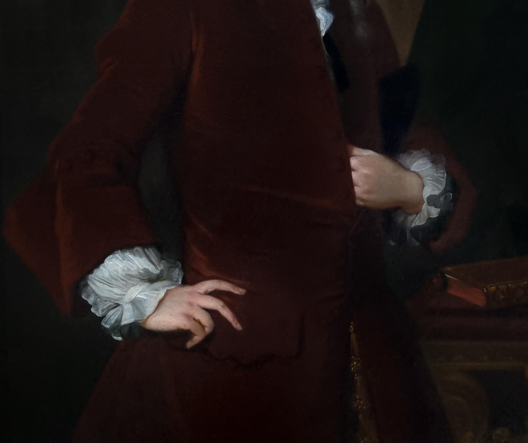 Portrait of a Gentleman, Townsend Andrews c.1725; Thomas Hudson, Oil on canvas 9