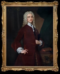 Portrait of a Gentleman, Townsend Andrews c.1725; Thomas Hudson, Oil on canvas