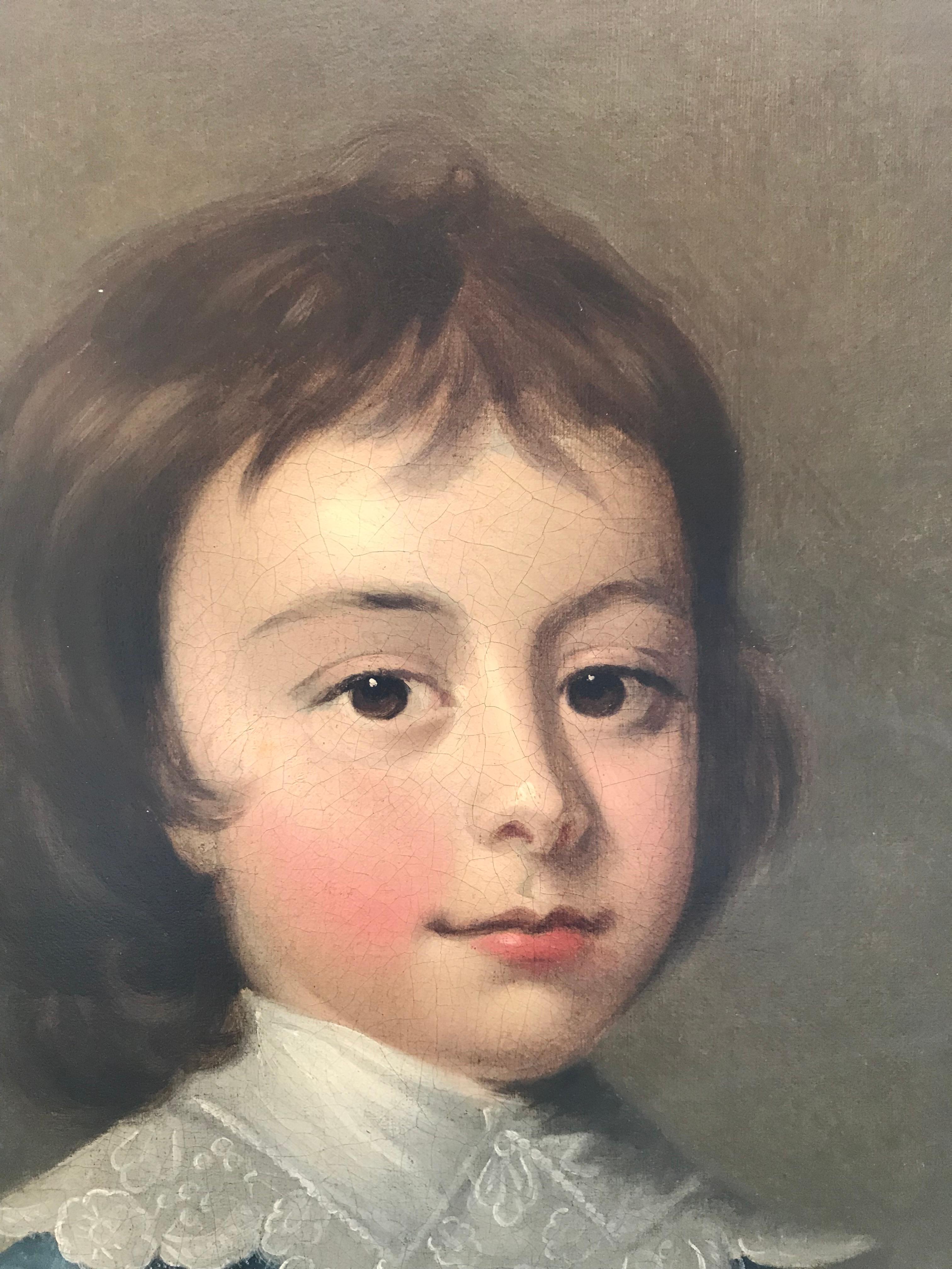 Thomas Hudson - Pair of portraits - 4th Duke of Beauforts children 4