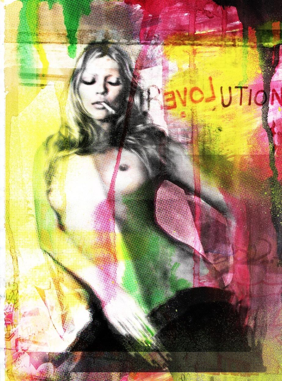 Love Kate Moss #4 - Print by Thomas Hussung