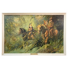Tom Hutchinson Peddie Pair of Signed Landscape Painting