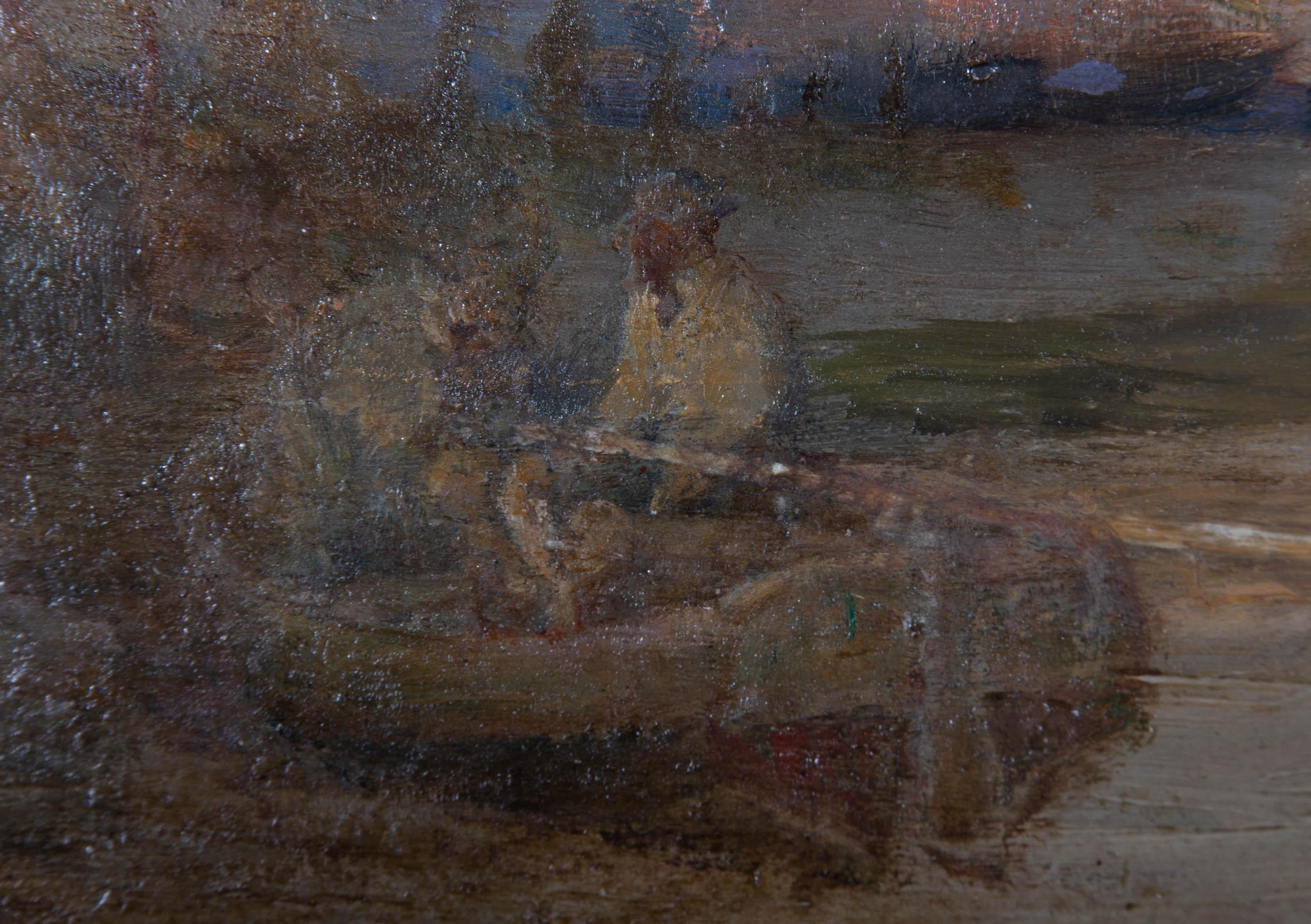 Thomas J. Jones (1901-1935). - Olio dell'inizio del XX secolo, Porto di Clovelly 4