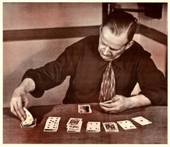 Original Motivational 1952 Vintage Poster "The First and Worst ...." on linen