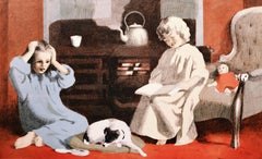 Thomas James Carr, Fireside, S.P.8., from School Prints Ltd., 1946 (after)