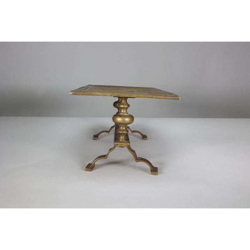 English Thomas Jeckyll for BB&Barnard A large & rare Anglo-Japanese brass treble trivet. For Sale