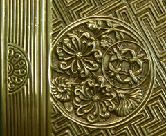 Thomas Jeckyll Brass Fireplace Register