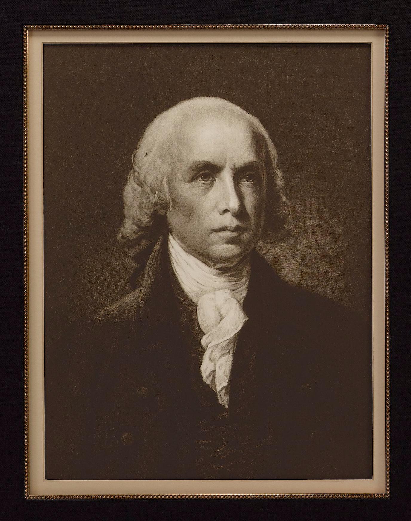 American Thomas Jefferson and James Madison Signed Ship's Passport, 1805