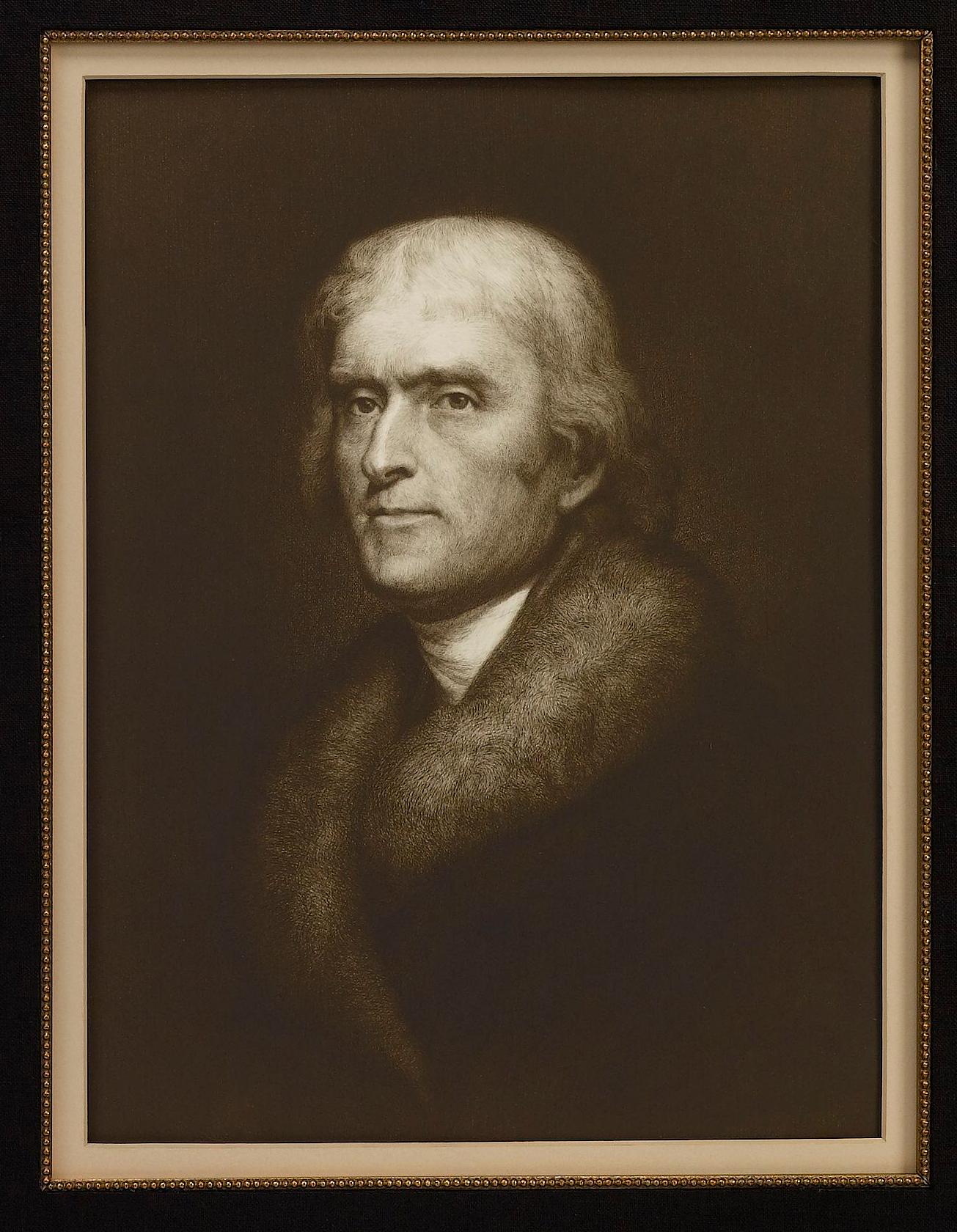 Engraved Thomas Jefferson and James Madison Signed Ship's Passport, 1805