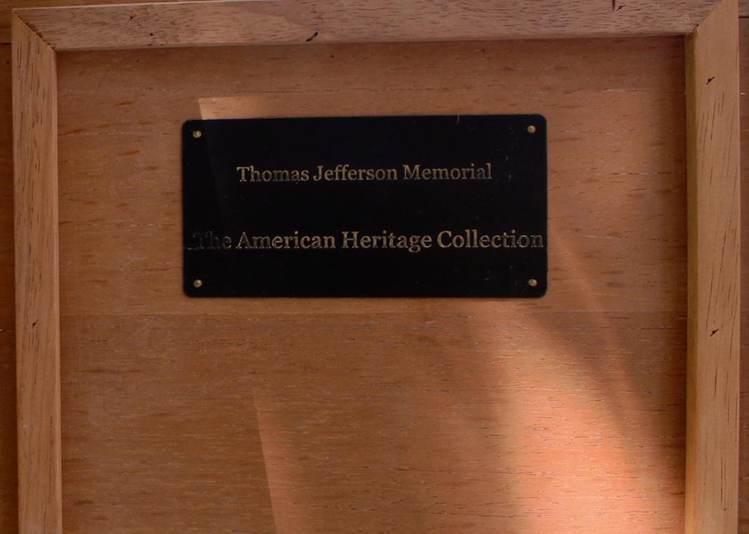 20th Century Thomas Jefferson Memorial Cigar Humidor by American Heritage Collection