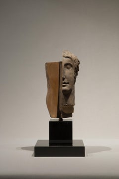 Beginn der Weisheit (Casted 2023 ) Bronze Sculpture Wisdom Abstract In Stock