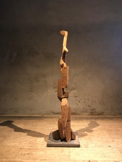 Chorus III Acacia Wooden Sculpture Big In Stock