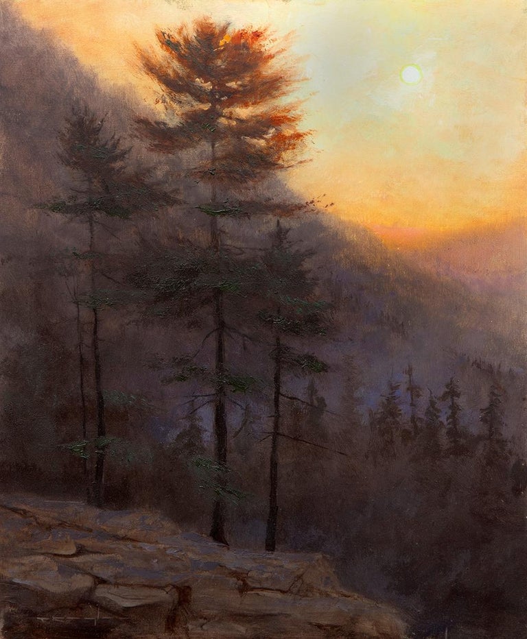 Thomas Kegler Mountain Glow, Psalms 9711, 2019, Painting For Sale at
