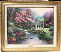 Thomas Kinkade "The Garden of Prayer II" on S/N Canvas 24" x 30" Limited Edition