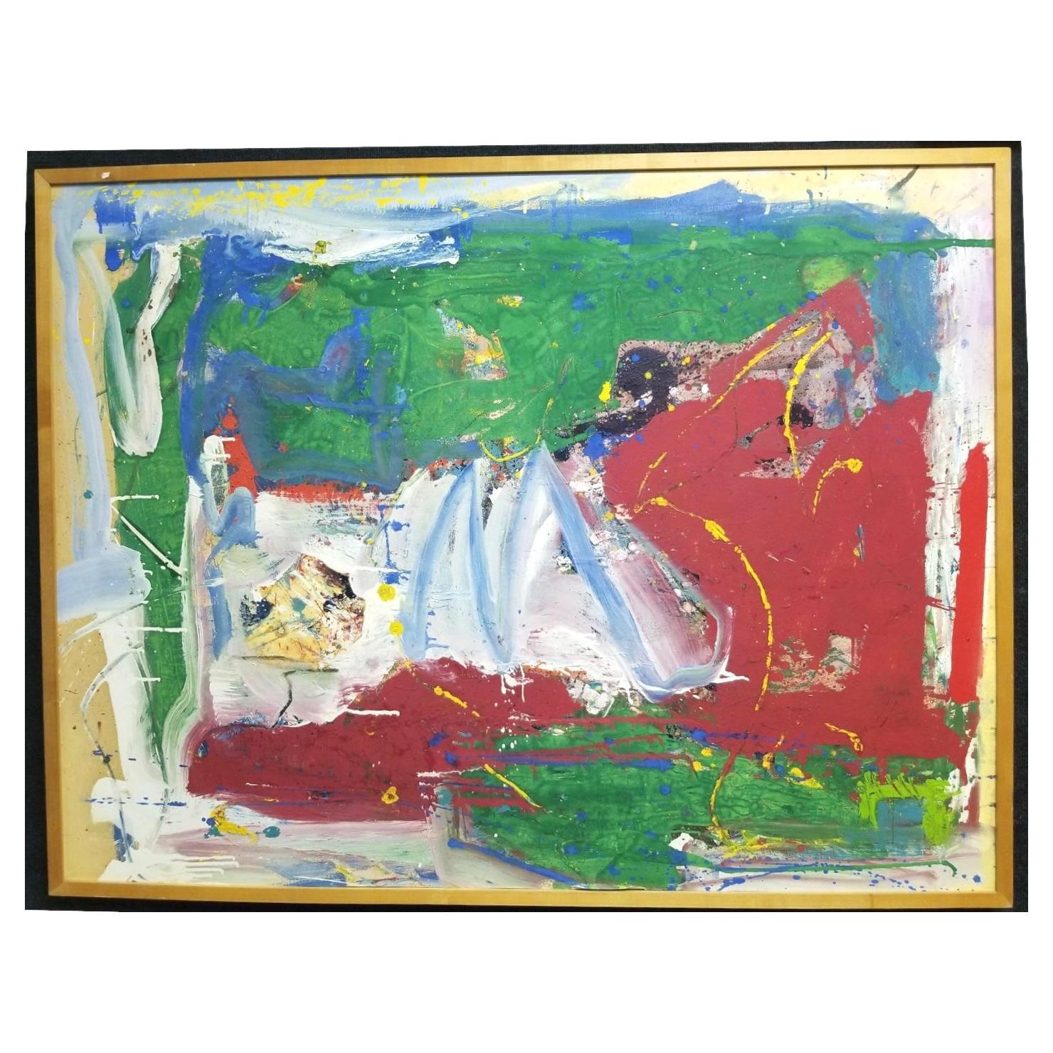 Thomas Koether Abstract Painting For Sale