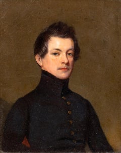 Portrait of Major McFarlane, Rifle Brigade Officer, early 19th Century
