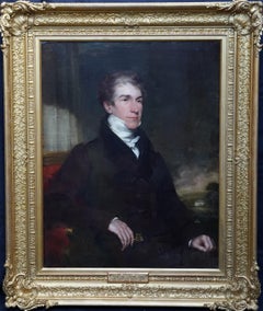 Portrait de William Cooper - Art victorien britannique portrait masculin peinture à l'huile