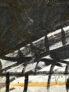 1960s Oil on Canvas Animalia Painting by Artist Thomas Leyland