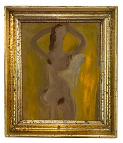 Mid-20th Century Abstract Figurative Painting by Thomas Leyland