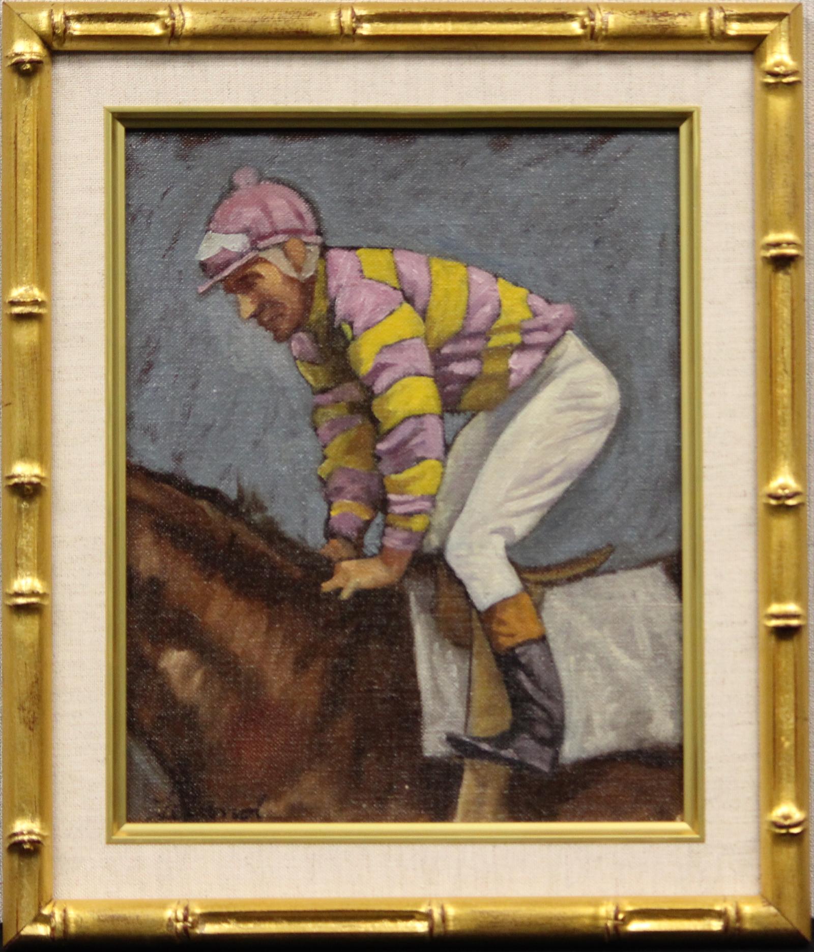 Jockey Up - Painting by Thomas Leyland