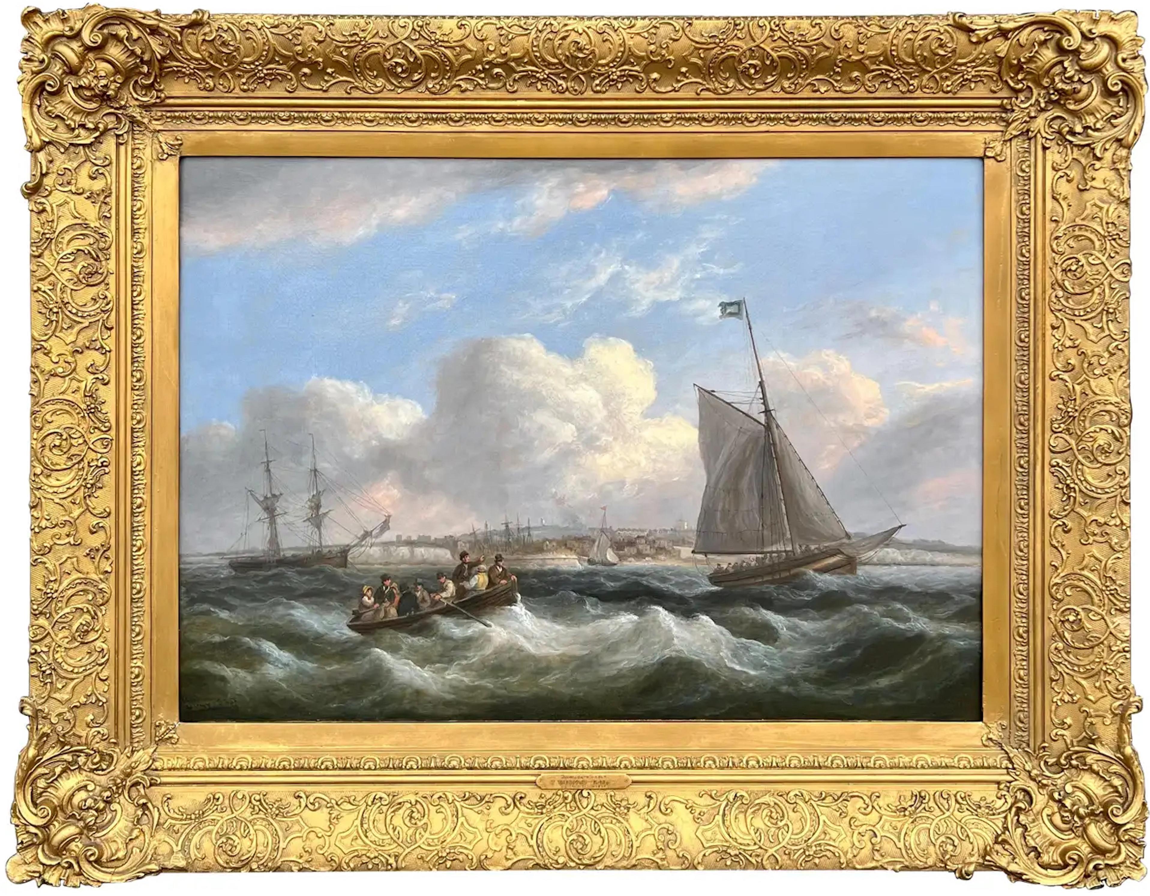 Landscape Painting di Thomas Luny - Spedizione dalla costa