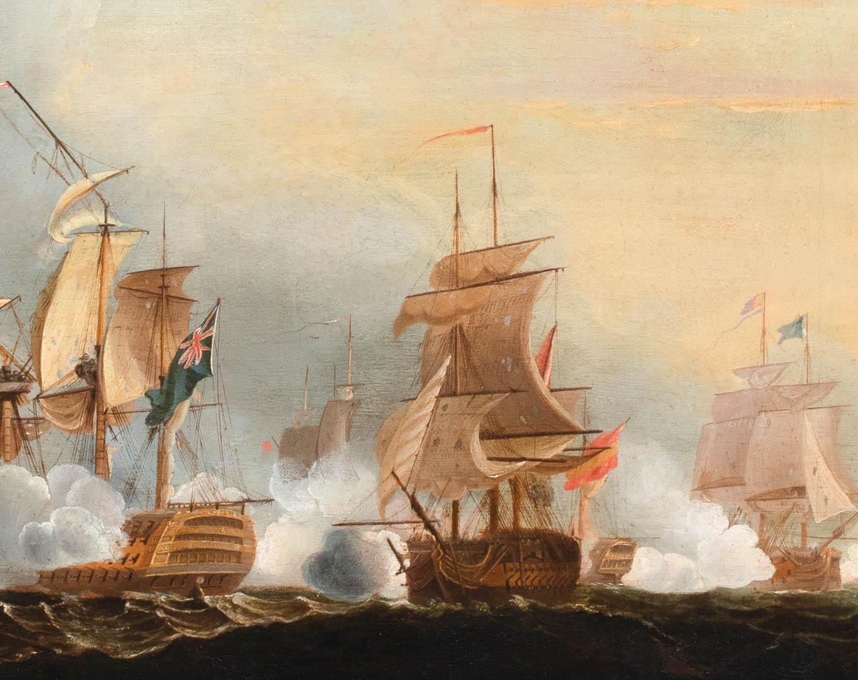the-last-action-of-santisima-trinidad-at-the-battle-of-trafalgar-1805