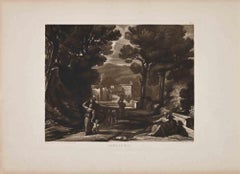 View of Camaldoli - Etching  by Thomas Lupton - 1833
