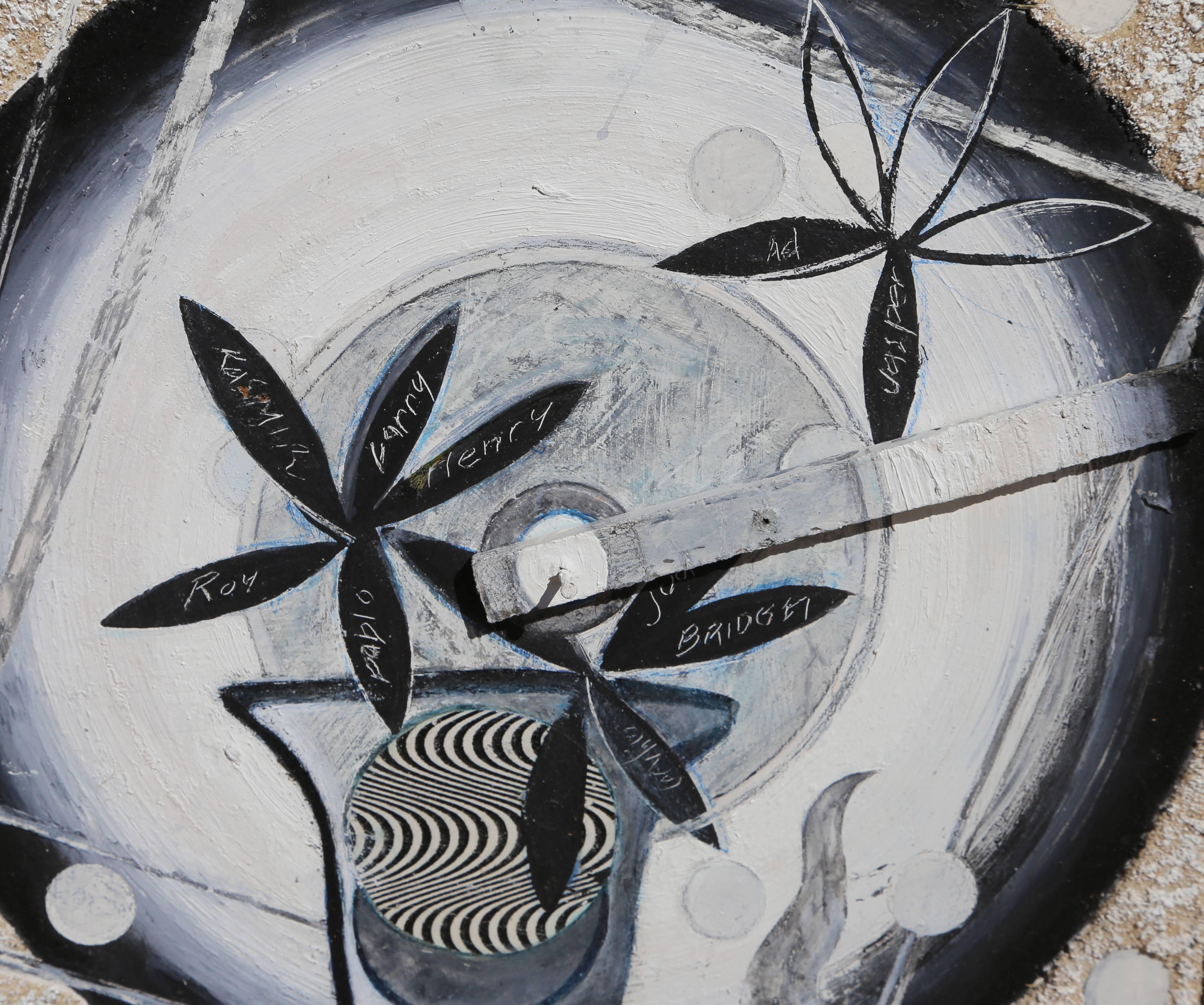 Op-Op-Pop, pittura a tecnica mista di Thomas Mahady in vendita 1
