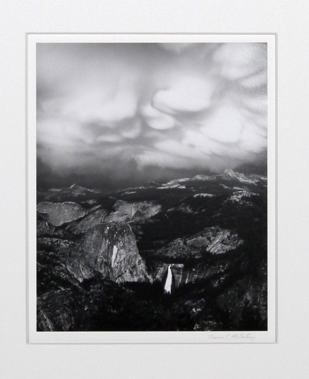 Cascate del Nevada, Yosemite, Stampa firmata alla gelatina d'argento di Thomas Thomas
