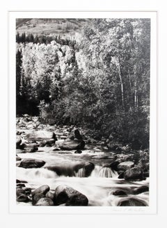Susitna River Alaska Signed Black/White Gelatin Silver Print by Thomas McCartney