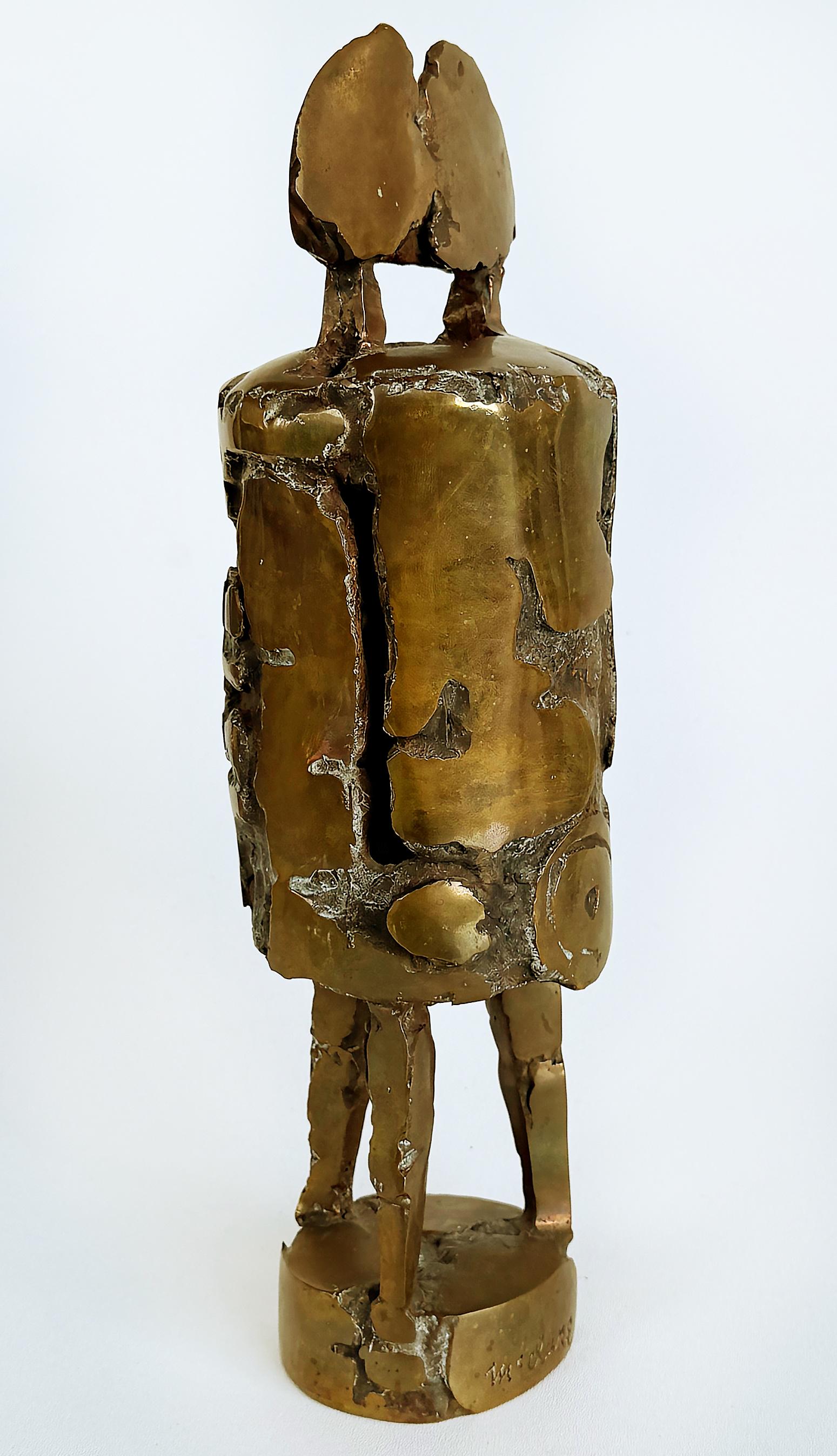Thomas Thomas McClure Scultura in bronzo astratta brutalista di metà secolo

È in vendita un pezzo unico di scultura astratta brutalista in bronzo di Thomas Thomas McClure (1920-2009).
La scultura è sostanziale e utilizza le superfici grezze in