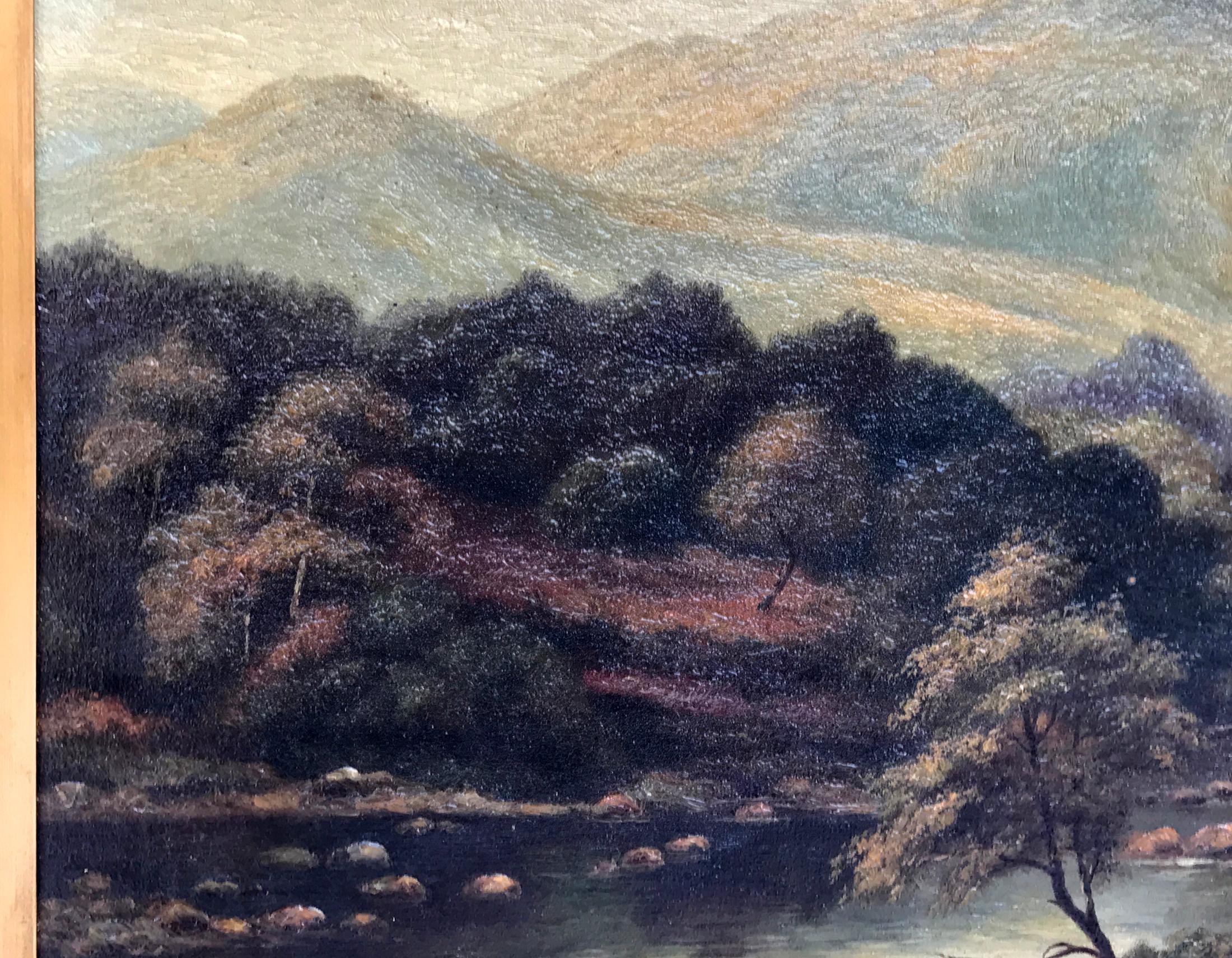 Thomas McEwan, Landscape in Scotland, 1880s (Schottisch)