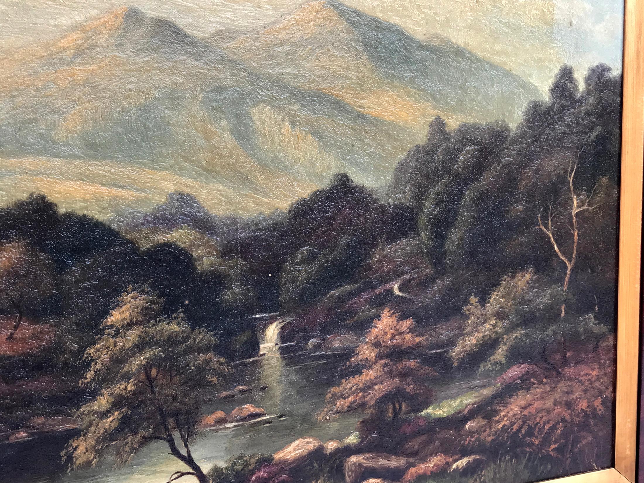 Thomas McEwan, Landscape in Scotland, 1880s (Handbemalt)