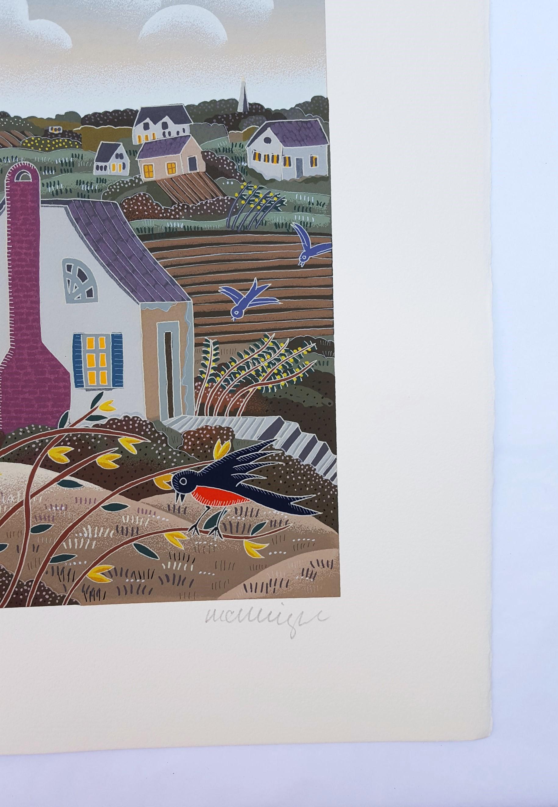 Amagansett - Contemporary Print by Thomas McKnight