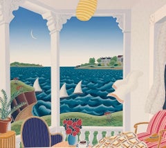 Cape Ann-Serigrafia in edizione limitata, firmata dall'artista