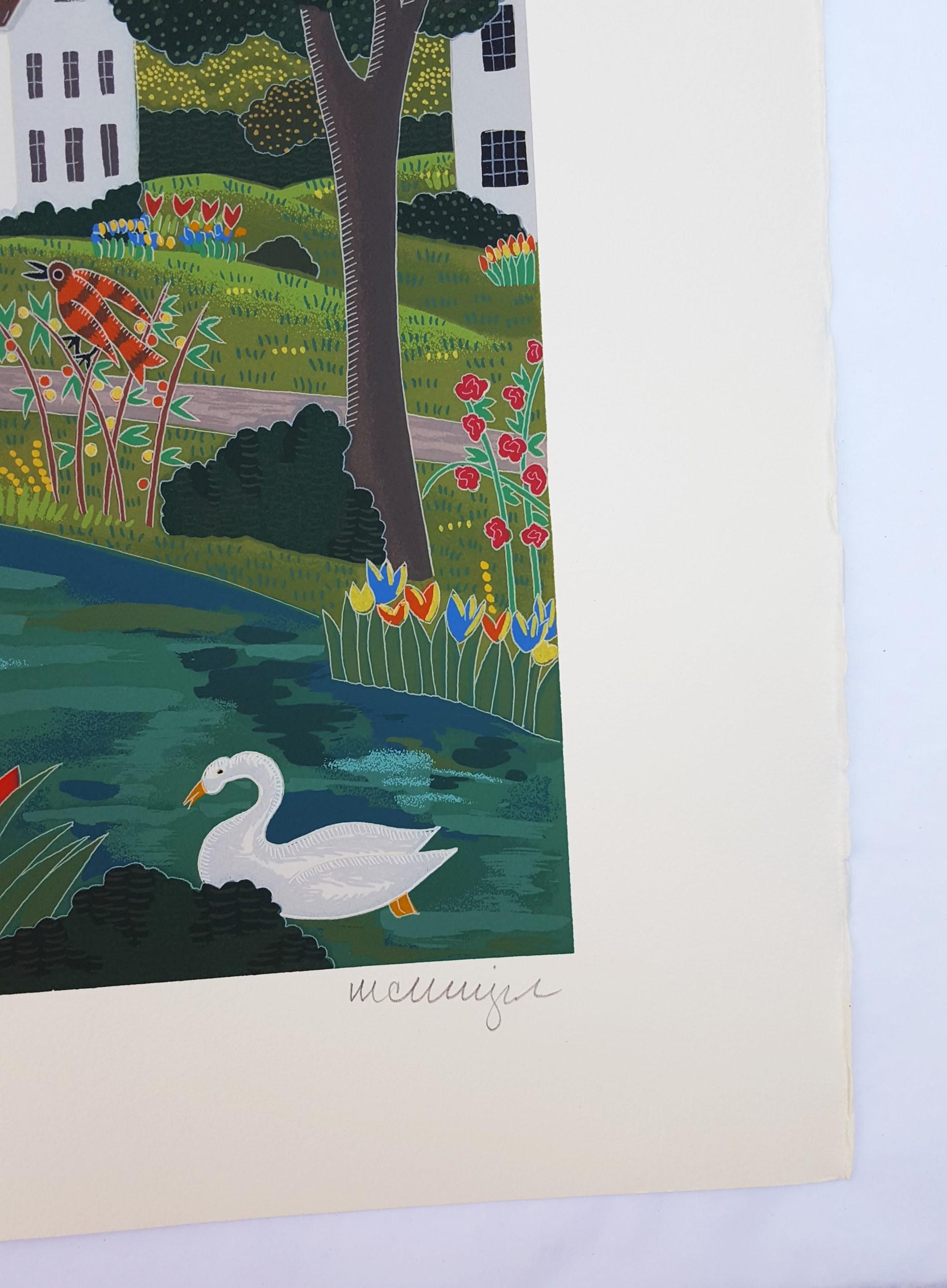 East Hampton - Contemporary Print by Thomas McKnight