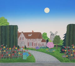 Maidstone /// Contemporary Thomas McKnight Screenprint Hamptons NY Modern Art