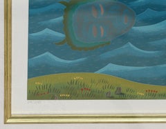 Nubian Fisherman, Pop Art Screenprint by Thomas McKnight