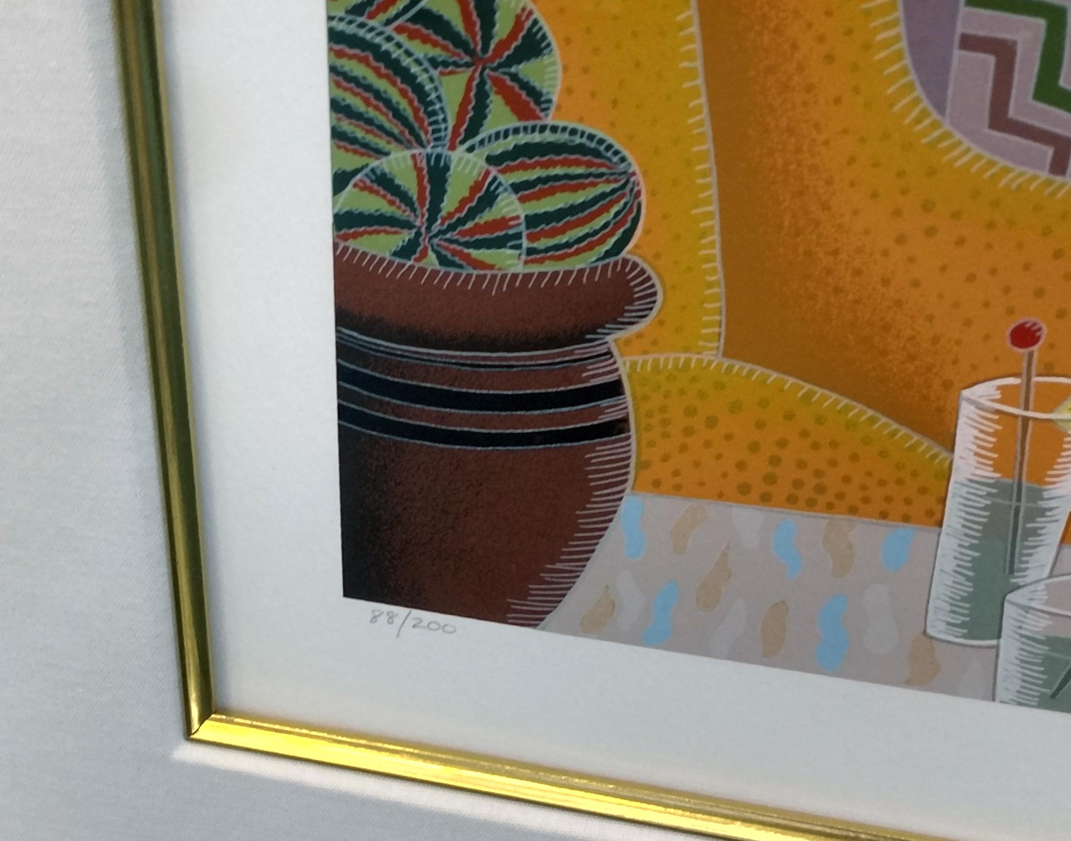PORTO ERCOLE - Contemporary Print by Thomas McKnight