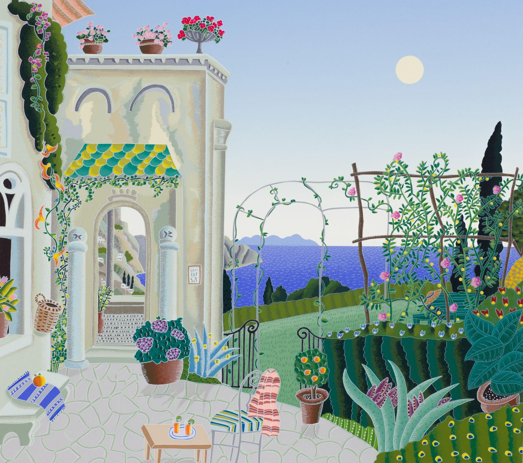 Giardino di Ravello (Costiera Amalfitana) - Print di Thomas McKnight