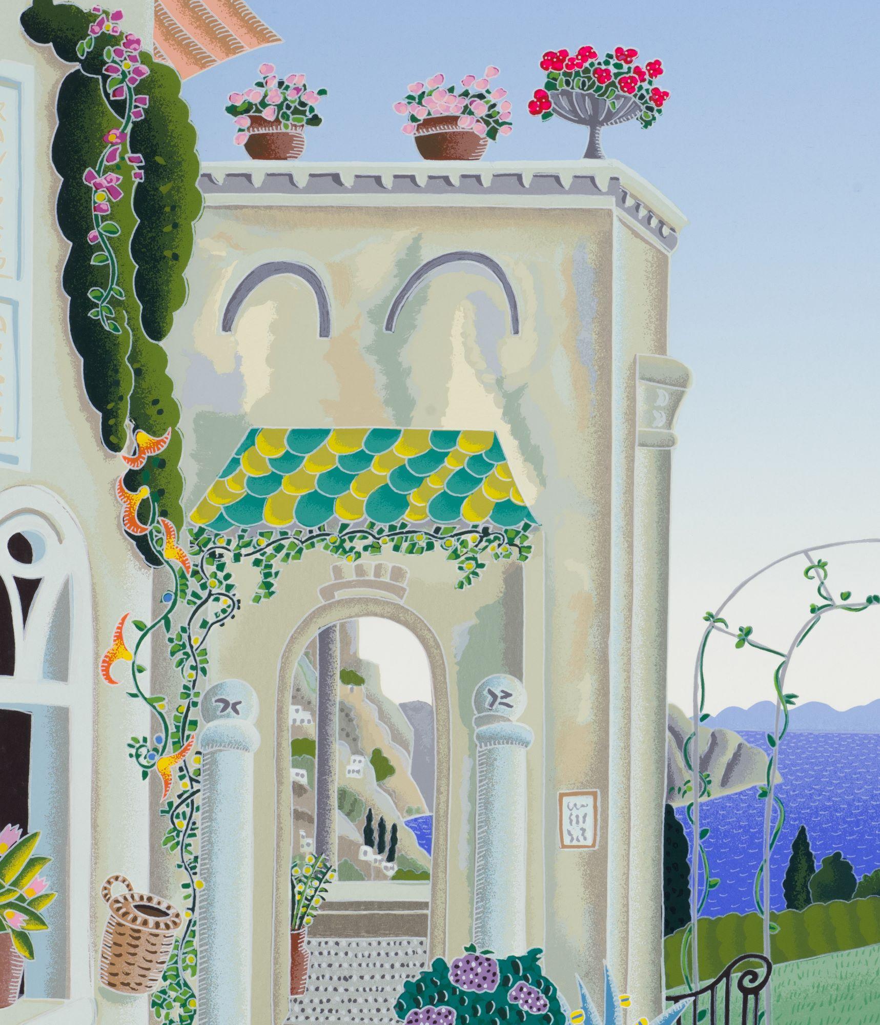 Giardino di Ravello (Costiera Amalfitana) - Print Contemporaneo di Thomas McKnight