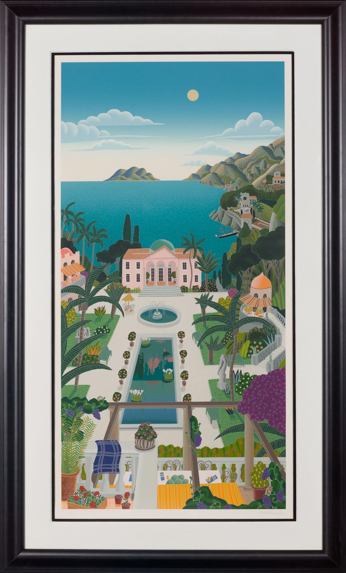 Riviera Villa - Print by Thomas McKnight