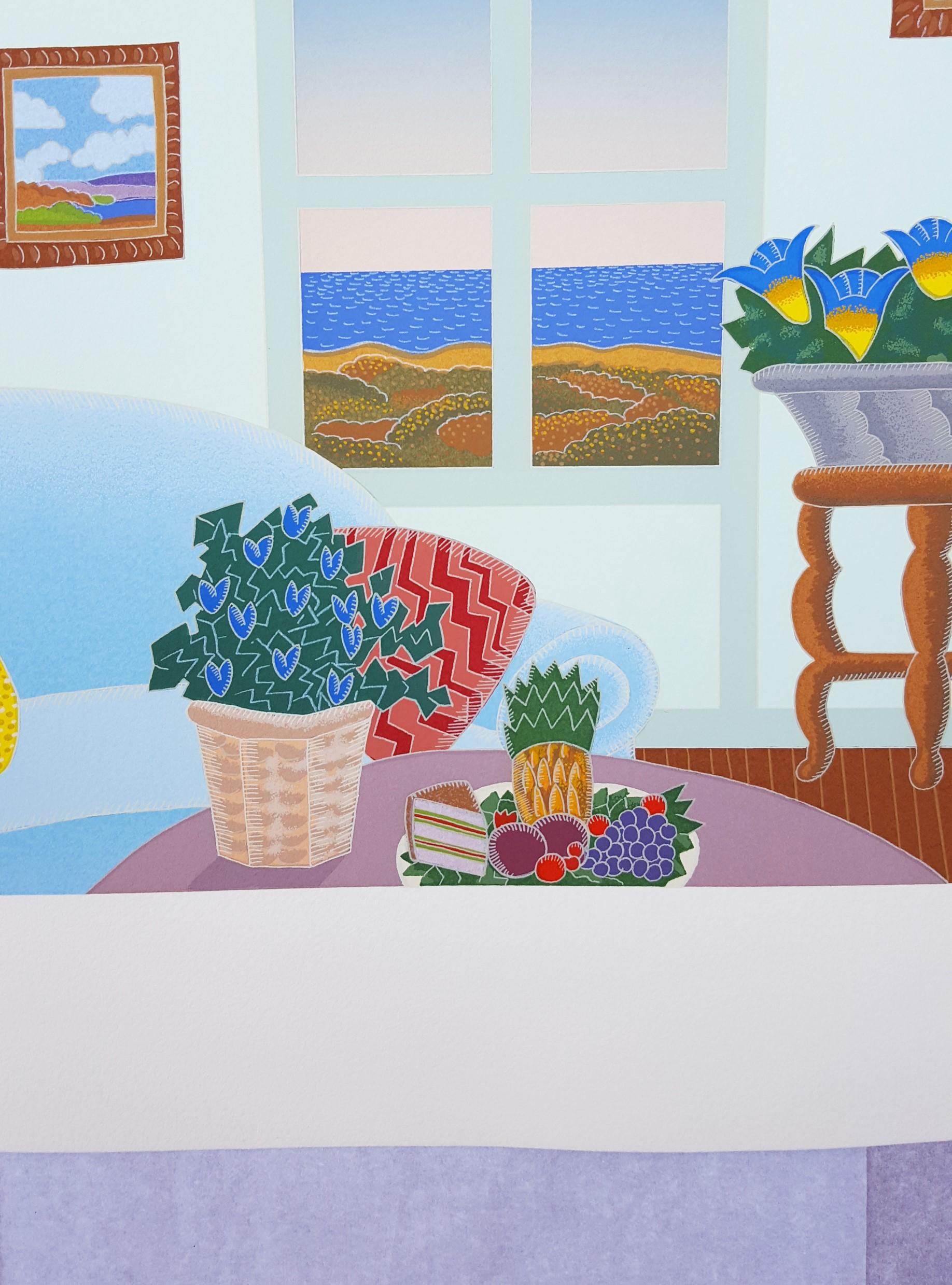 Sagaponack /// Contemporary Thomas McKnight Screenprint Hamptons NY Modern Art For Sale 9