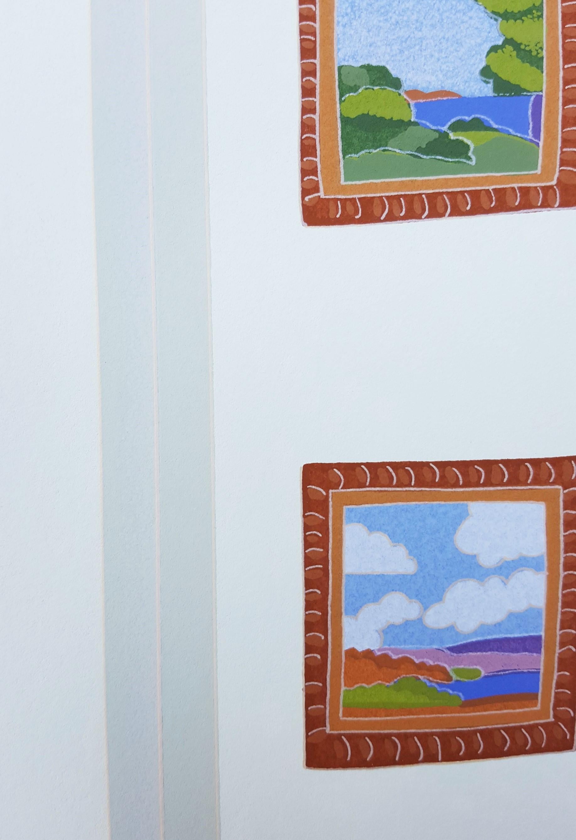 Sagaponack /// Contemporary Thomas McKnight Screenprint Hamptons NY Modern Art For Sale 11