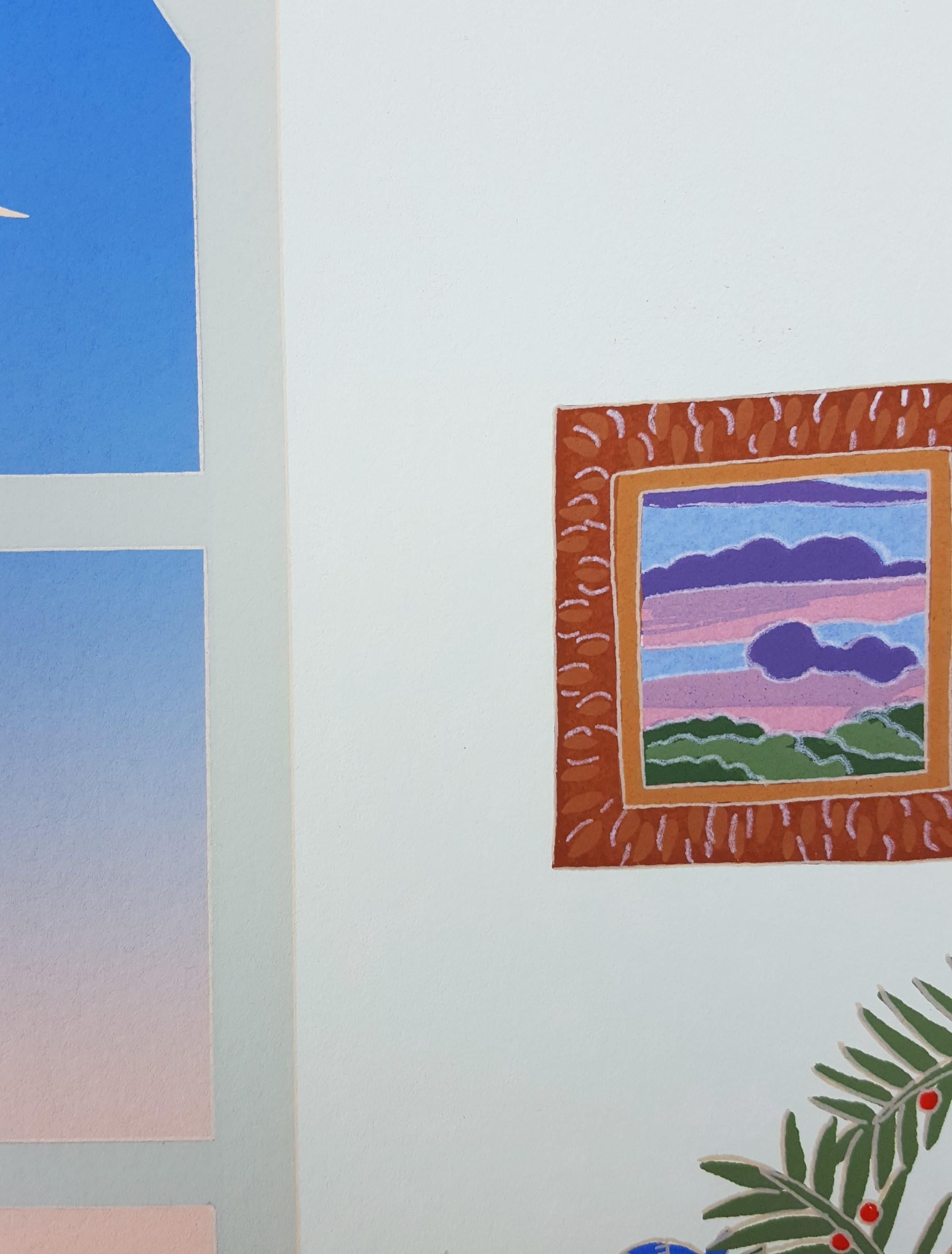 Sagaponack /// Contemporary Thomas McKnight Screenprint Hamptons NY Modern Art For Sale 13