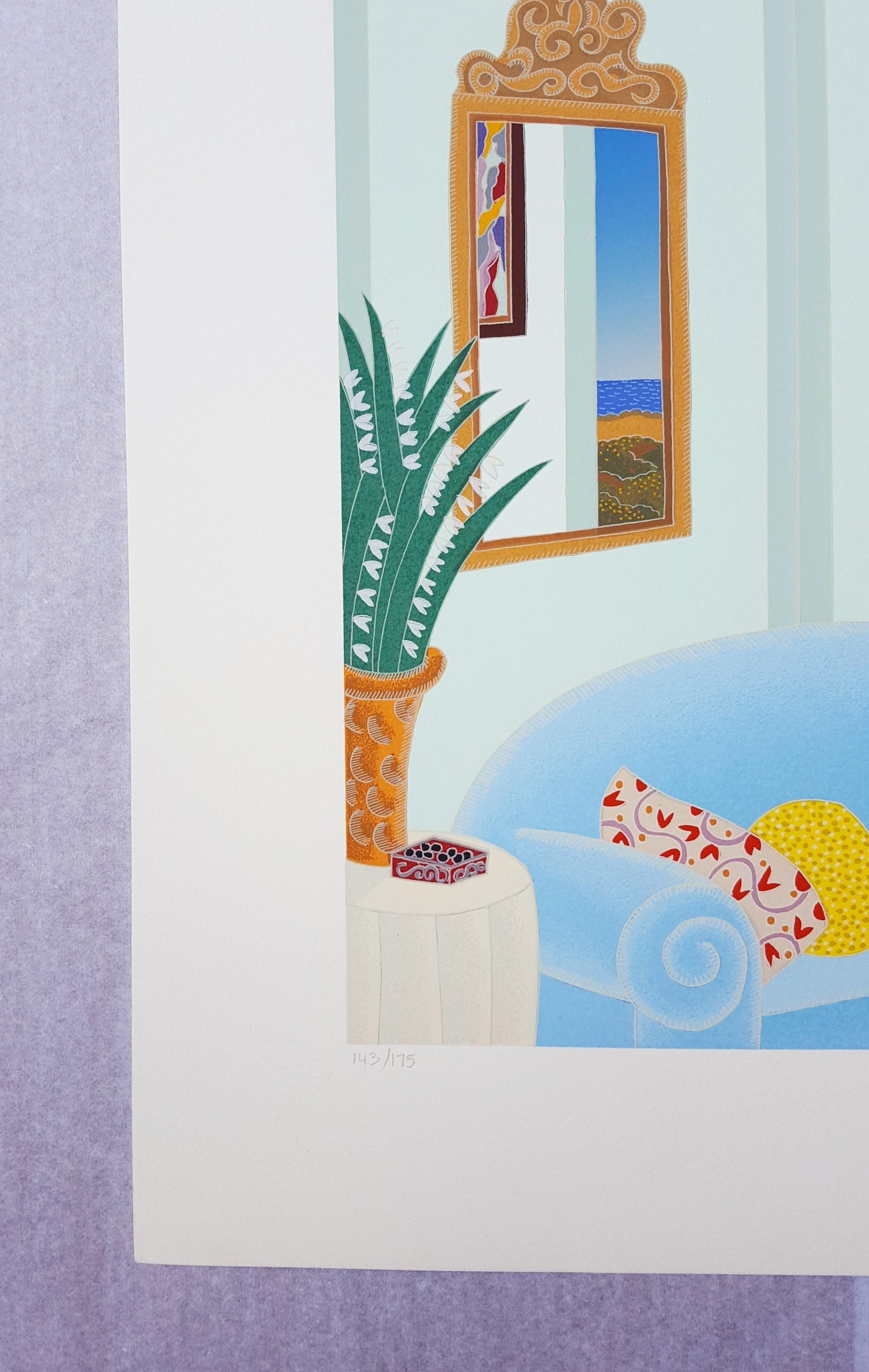 Sagaponack /// Contemporary Thomas McKnight Screenprint Hamptons NY Modern Art For Sale 2